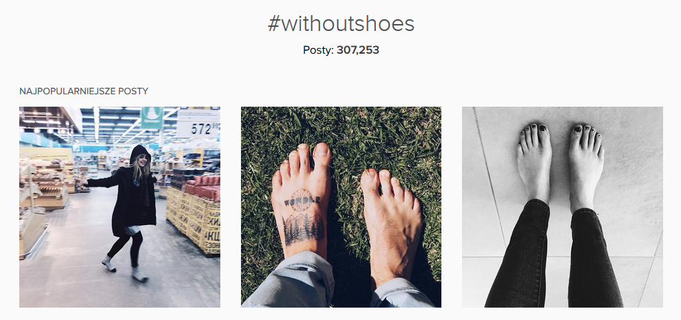 without shoes
